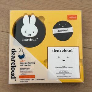 DearCloud x Miffy Tone Perfecting SPF Cushion Set (Limited Edition, Brand New)